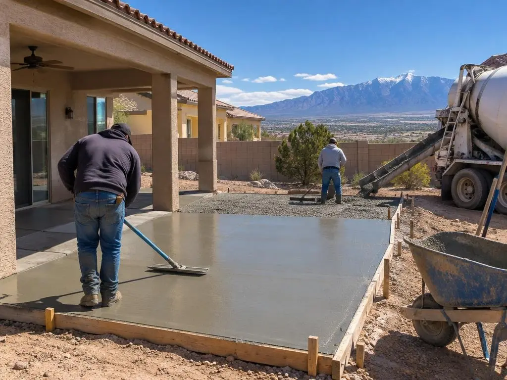 Concrete Patios in Rio Rancho, NM