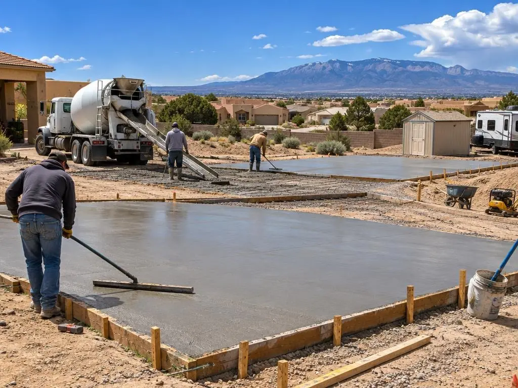 Concrete Slabs in Rio Rancho, NM